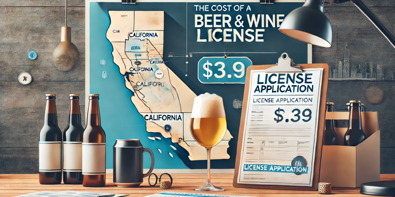 Understanding the Cost of a Beer and Wine License in California