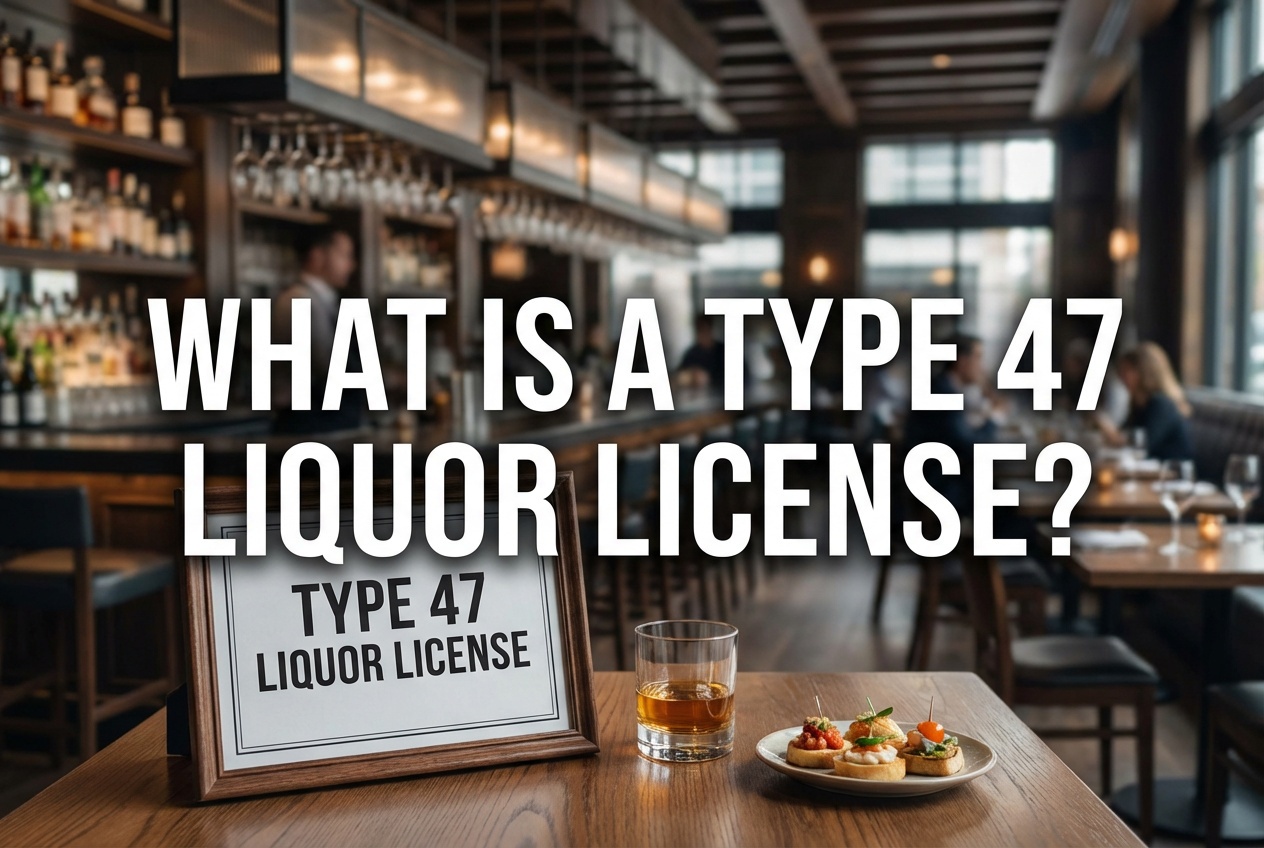 What Is A Type 47 Liquor License? California Cost & Requirements Guide